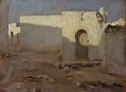 Moorish Buildings in Sunlight (mk18) John Singer Sargent